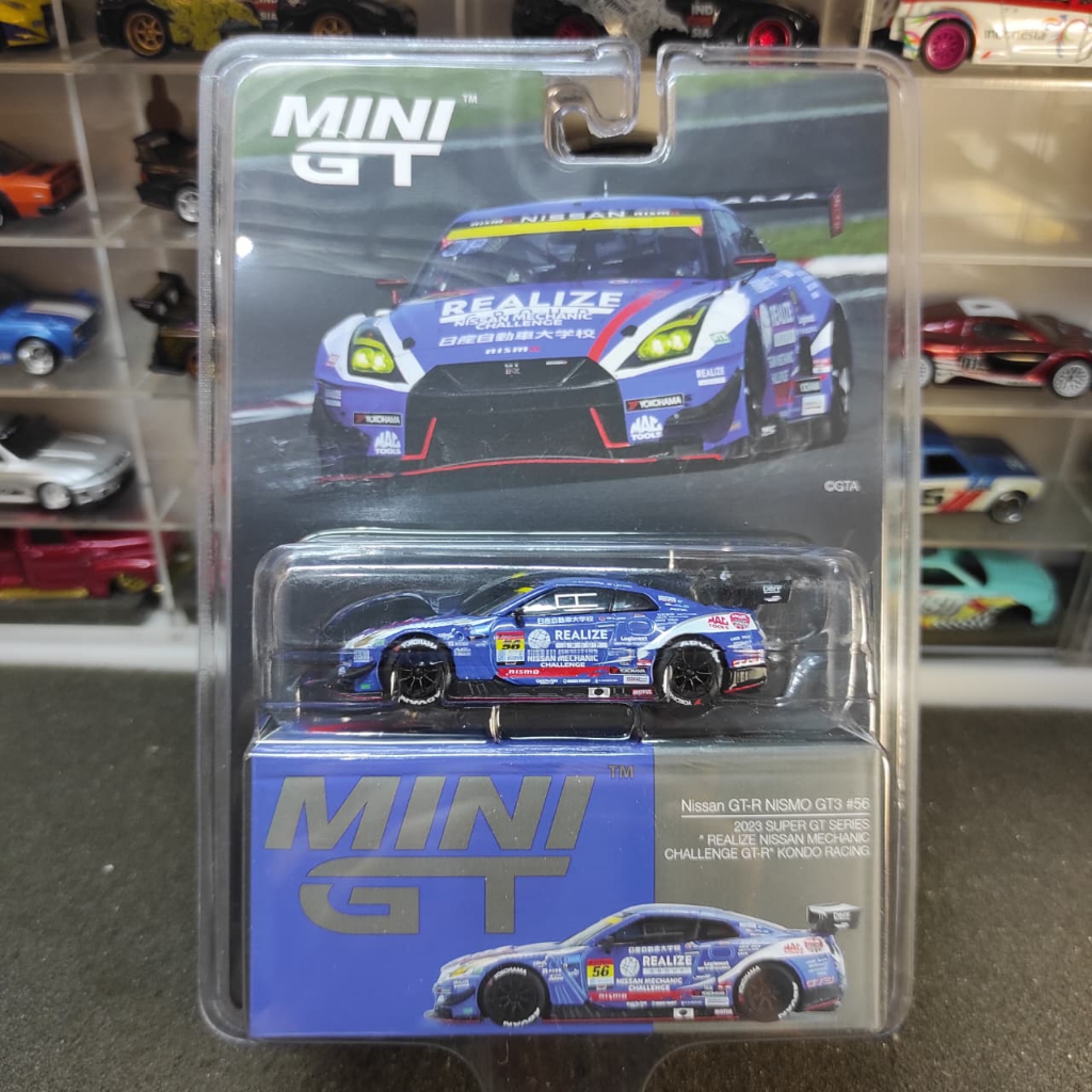 Jual Mini GT 859 Nissan GT-R NISMO GT3 #56 2023 Super GT Series ...