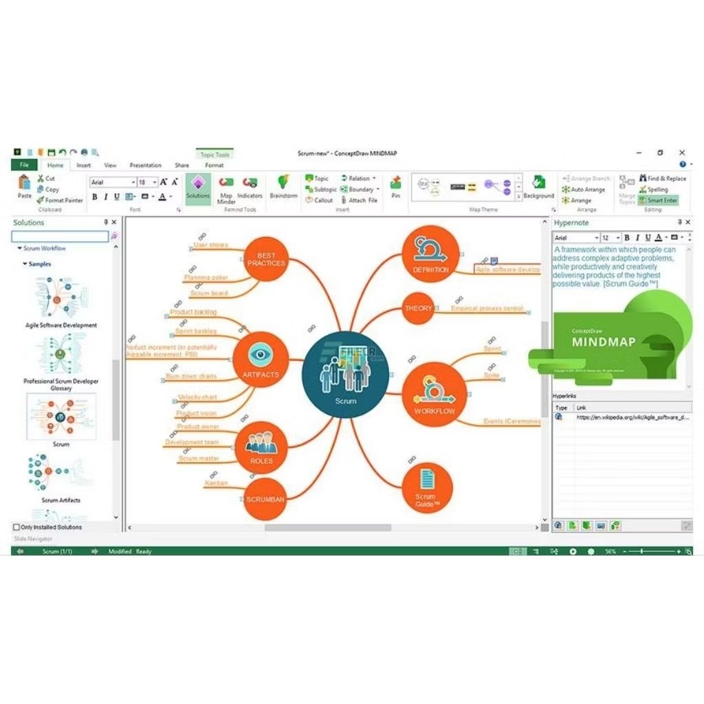 Jual Software MINDMAP 16 Mac ConceptDraw MINDMAP 15 Win | Shopee Indonesia
