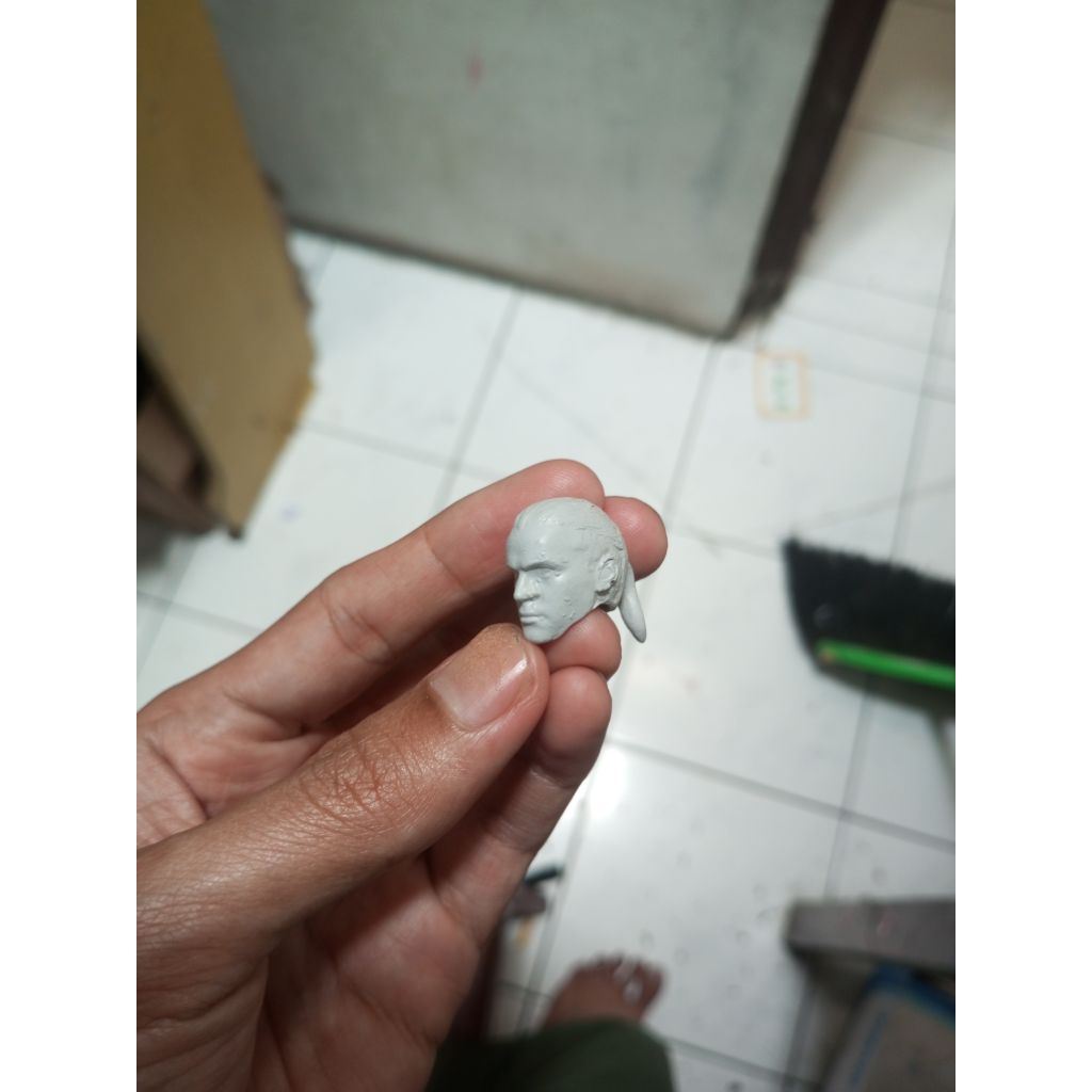 Jual recast headsculpt Tommy Oliver power rangers white action figure ...