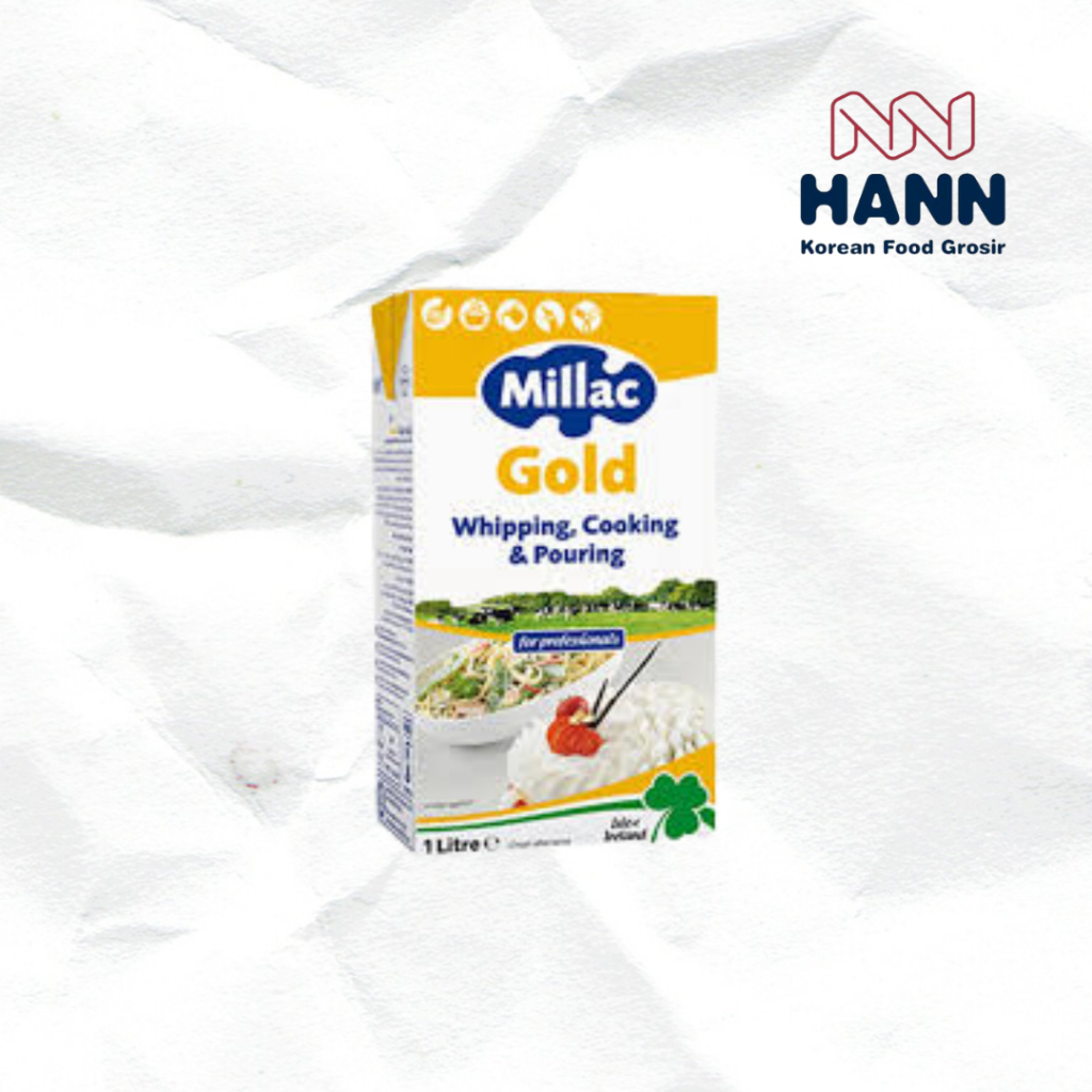 Jual Millac Gold Premium Cream 1L Whipping Cooking Pouring | Shopee ...