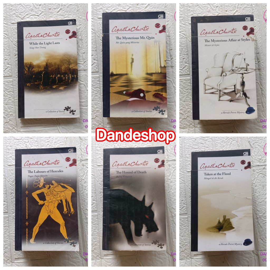 Jual Agatha Christie - Novel Misteri Detektif Bekas Preloved Original ...