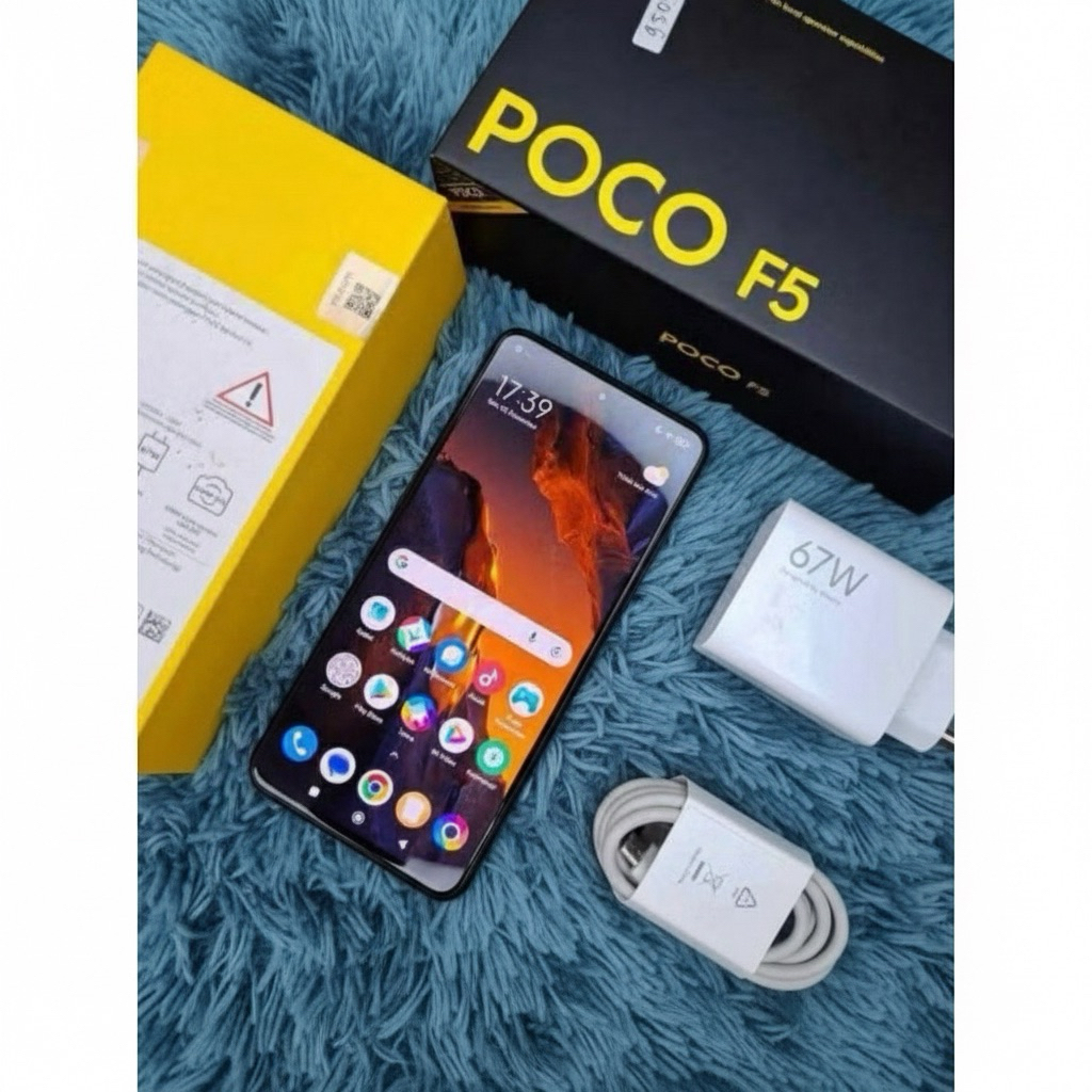 XIAOMI POCOPHONE F5 5G 256GB Second Original Ex Garansi Resmi Murah Kualitas Terbaik / Hp Android Second XIAOMI POCO F5 Resmi ORIGINAL TERMURAH