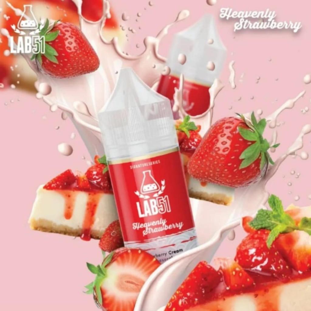 Jual [ PODS FRIENDLY ] HEAVENLY STRAWBERRY CREAM CHEESECAKE BY LAB51 ...