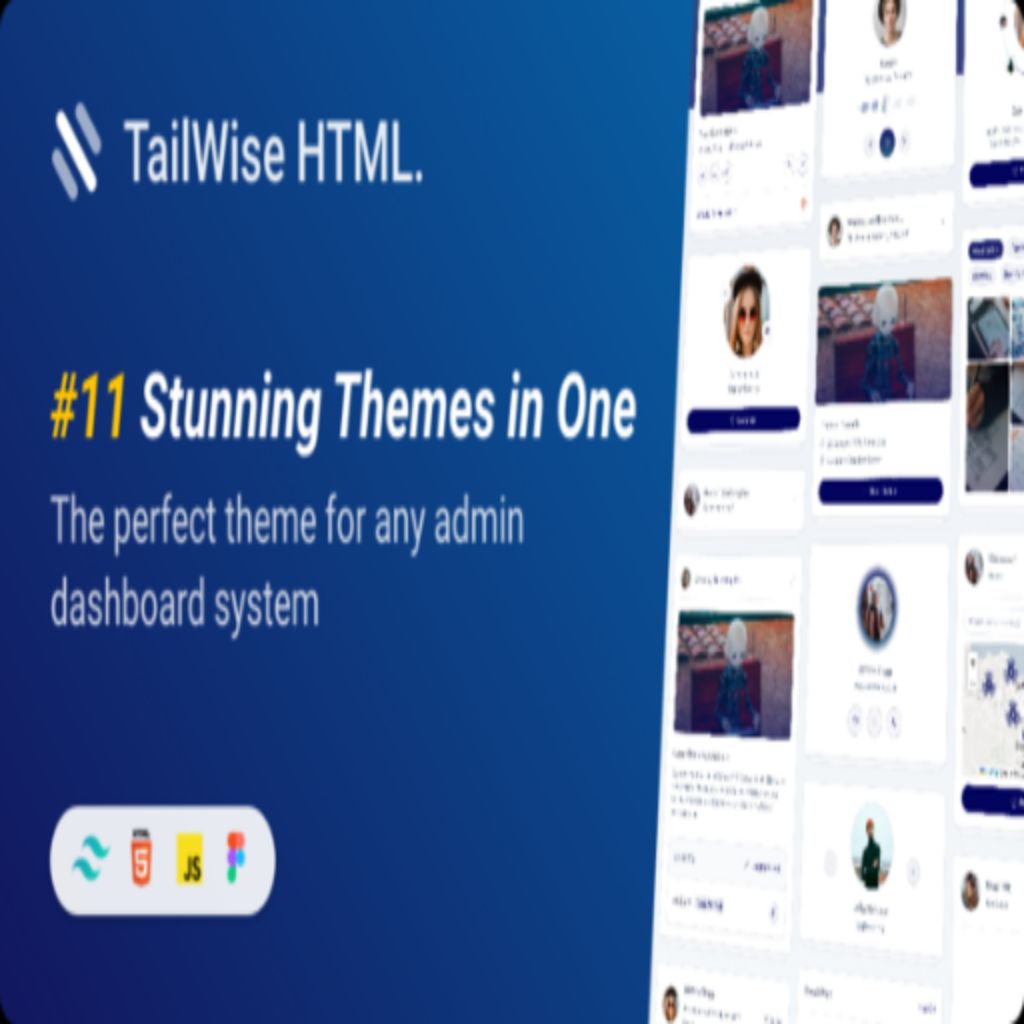 Jual Tailwise - Tailwind CSS HTML Admin Dashboard Template | Shopee ...