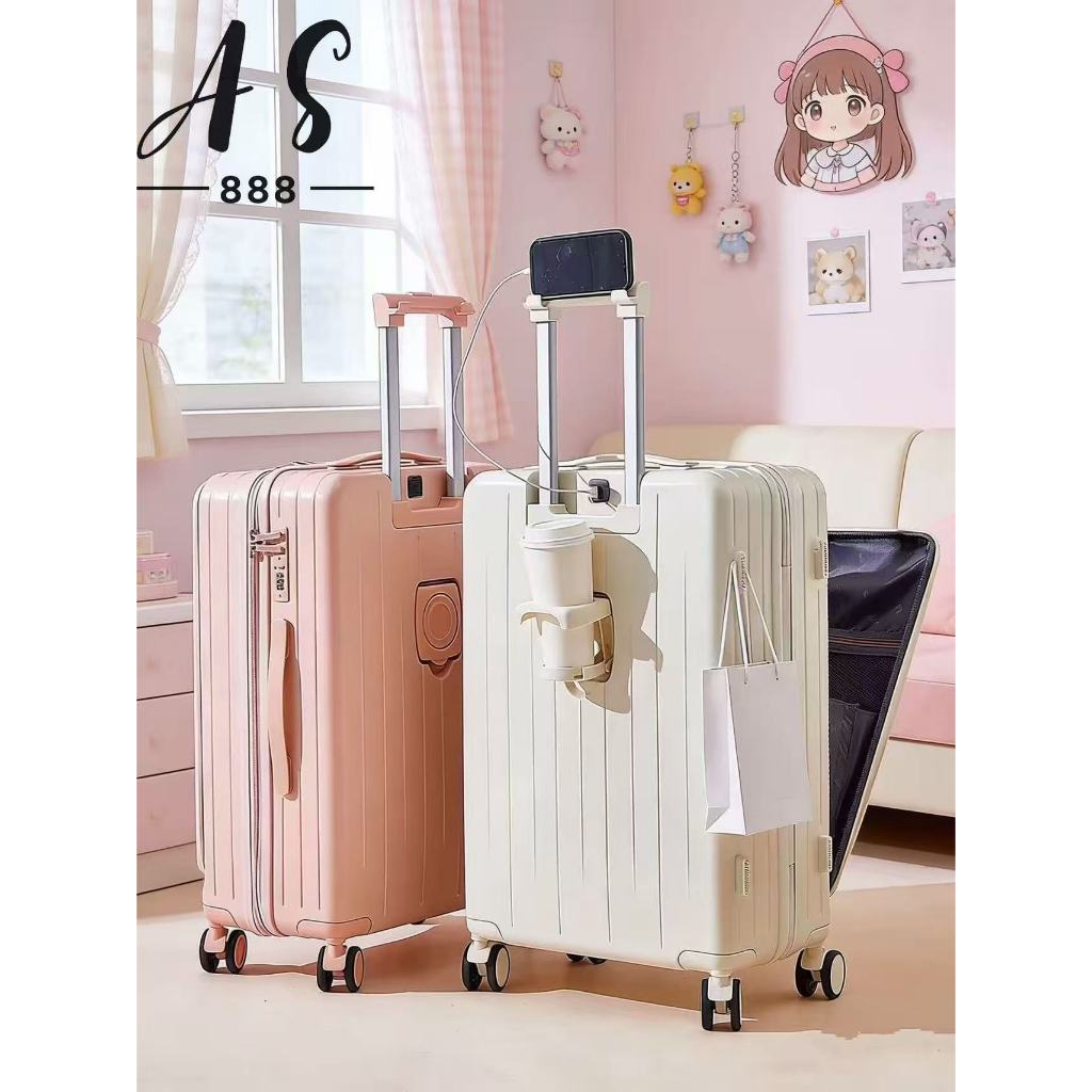 Jual Koper Lucu Aesthetic Kamar Gadis - Tahan Gores & Ringan - Cocok ...