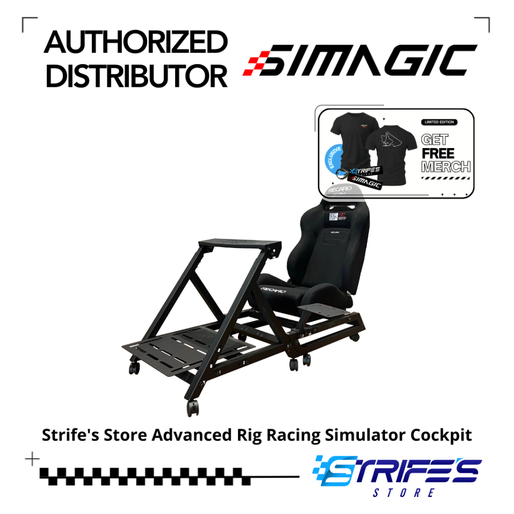 Jual Strife's Store Advanced Rig Racing Simulator Cockpit with Seat ...