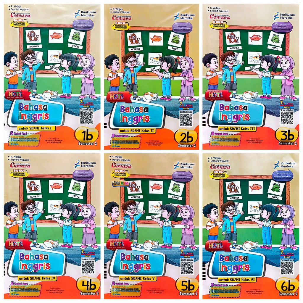 Jual BUKU LKS SD MI CEMARA BAHASA INGGRIS KELAS 1 2 3 4 5 6 SEMESTER 2 ...
