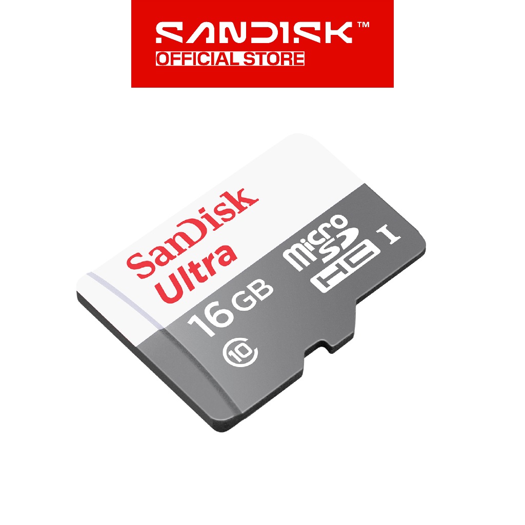 SANDISK microSDHC Ultra Card 16GB Class 10 UHS-I (Up to 80MB/s) - QUNS (2)