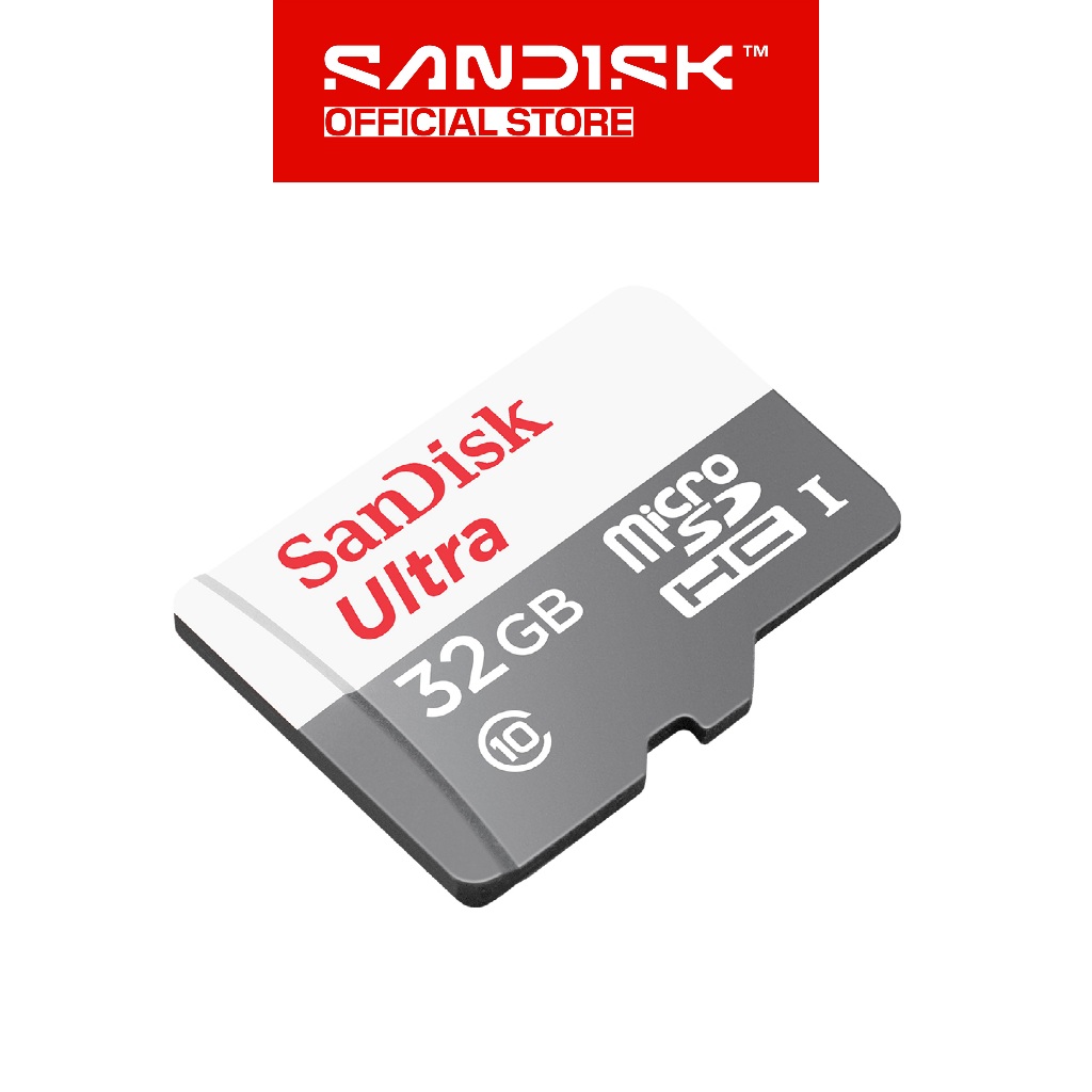 SANDISK microSDHC Ultra Card 32GB Class 10 (Up to 100MB/s) - QUNR (3)