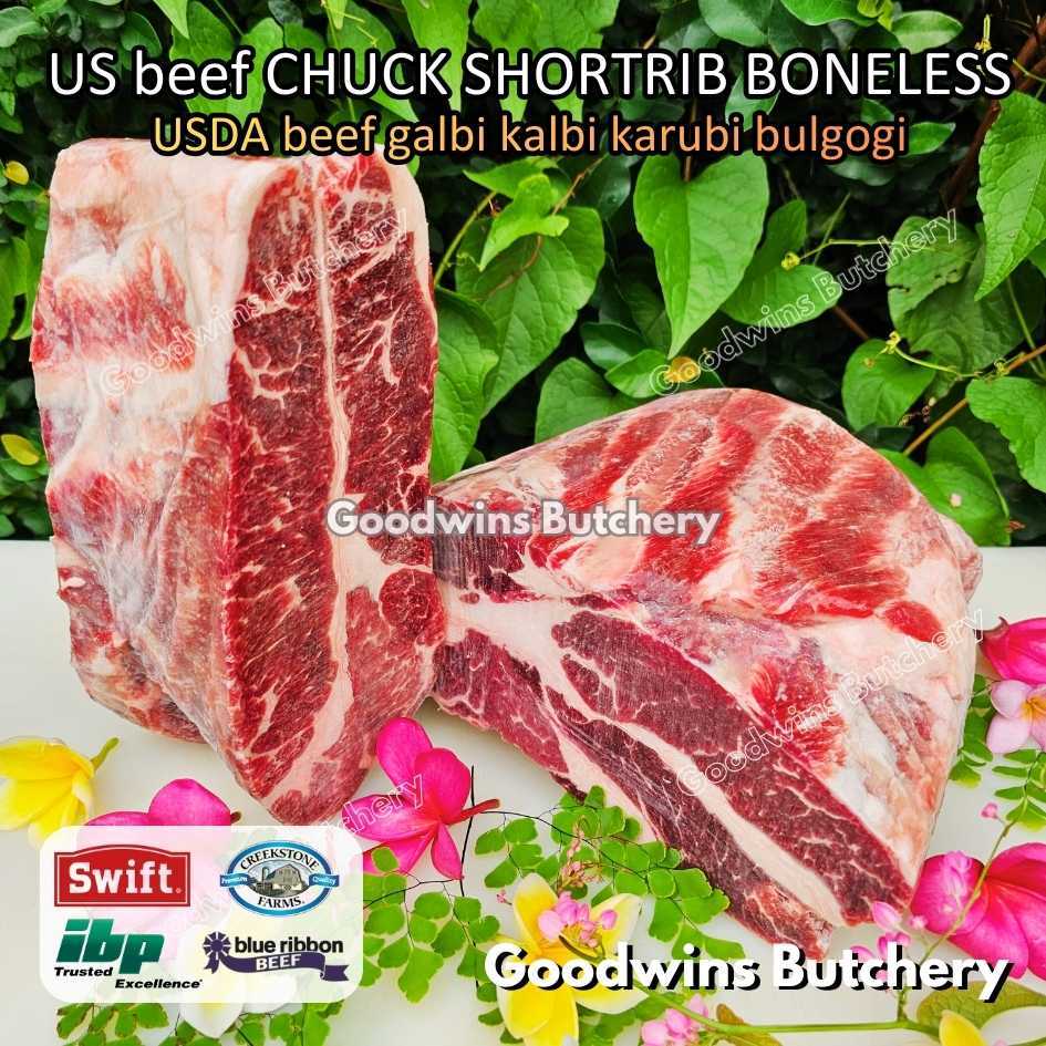 Jual US beef Galbi Karubi Bulgogi Konro CHUCK SHORTRIB BONELESS ...