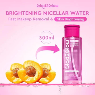 StoryofMU GLAD2GLOW Micellar Water 130ml 300ml Pembersih Make Up G2G