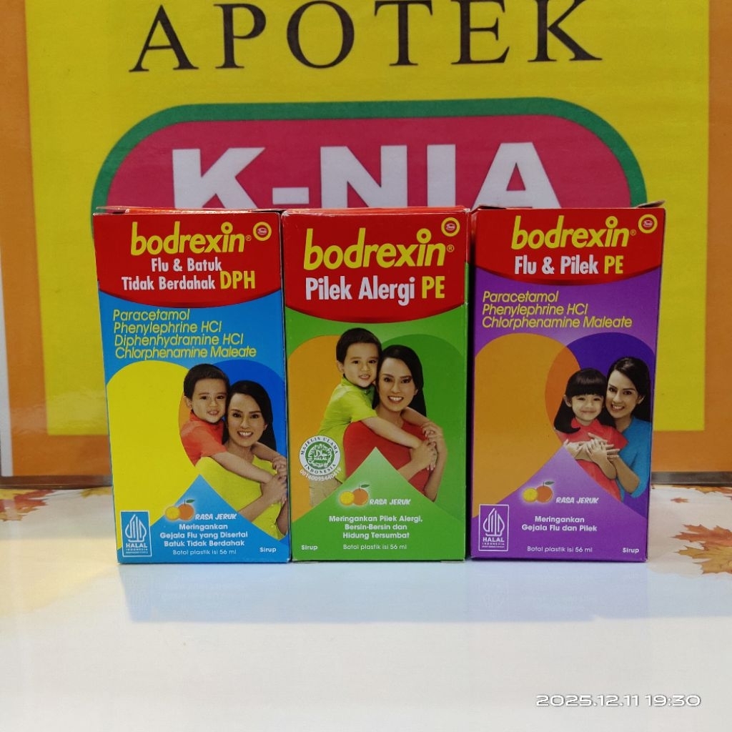 Jual Bodrexin Sirup obat batuk dan pilek anak | Shopee Indonesia