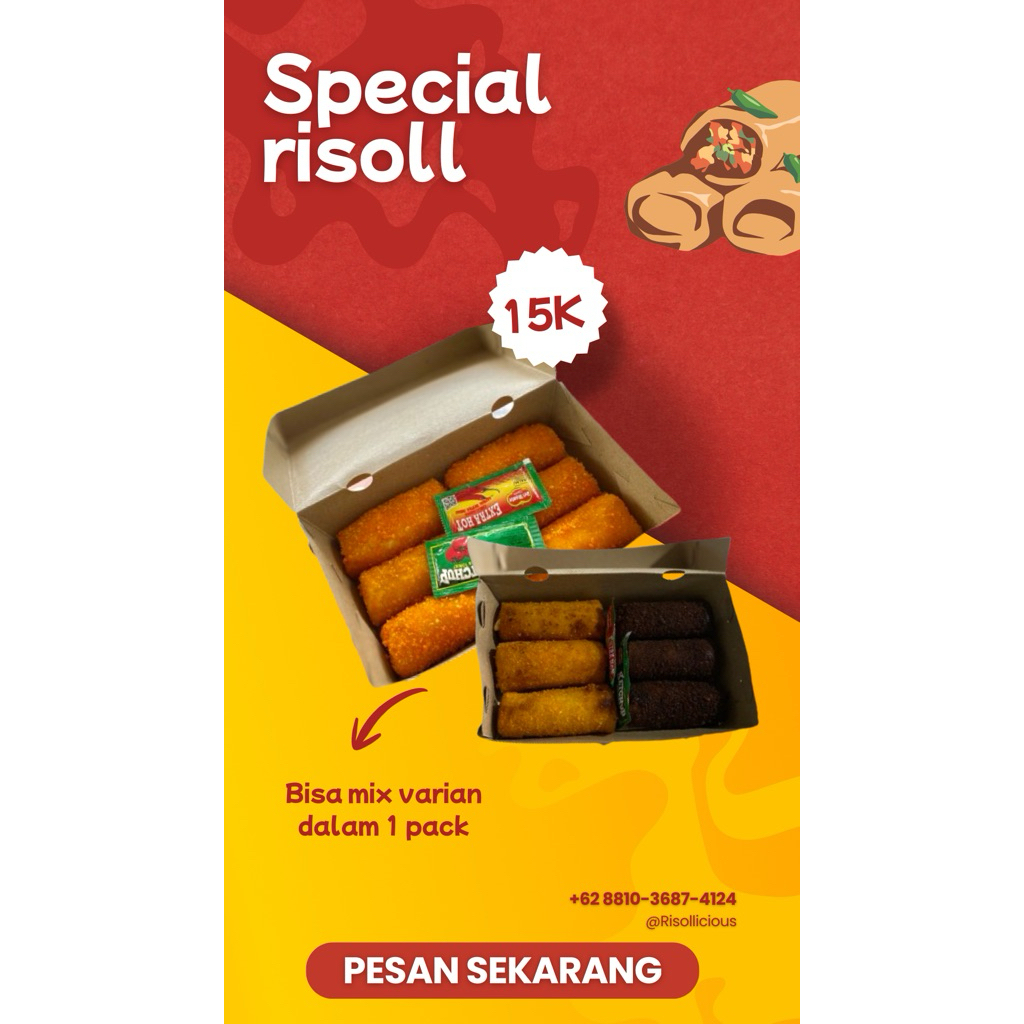 Jual Risol 1 pack | Shopee Indonesia