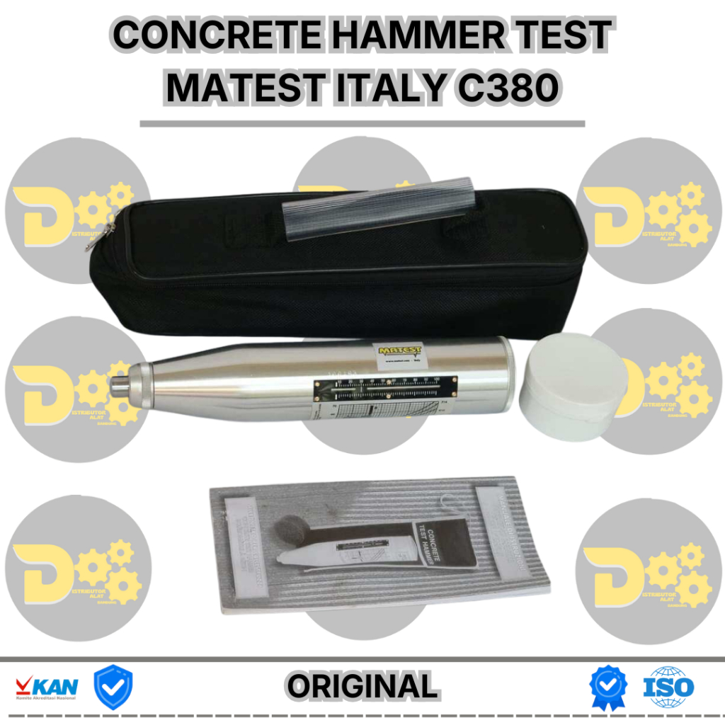 Jual JUAL HAMMER TEST MATEST ITALY C380 - Concrete test hammer matest ...