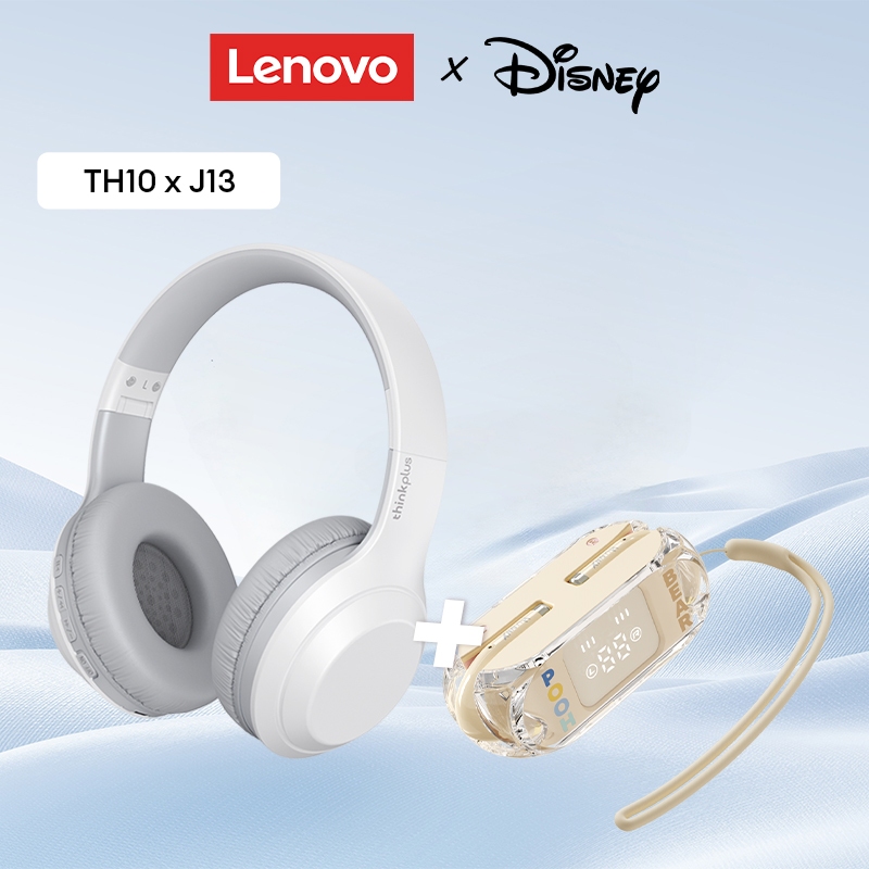 Jual Lenovo x Disney TH10 Headset Bluetooth 5.0 Headphone+TWS J13 ...