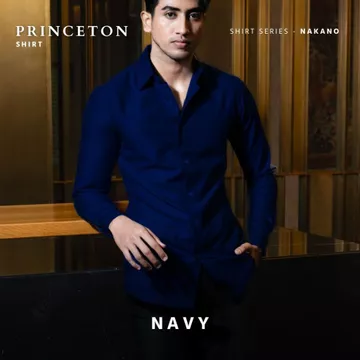 Nakano Princeton Kemeja Formal Pria Lengan Panjang