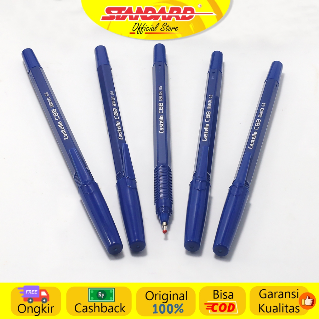 Standard - Pulpen AE7 C88 0.5 ( Alat Tulis / Pen / Ballpoint / Pena ) (7)