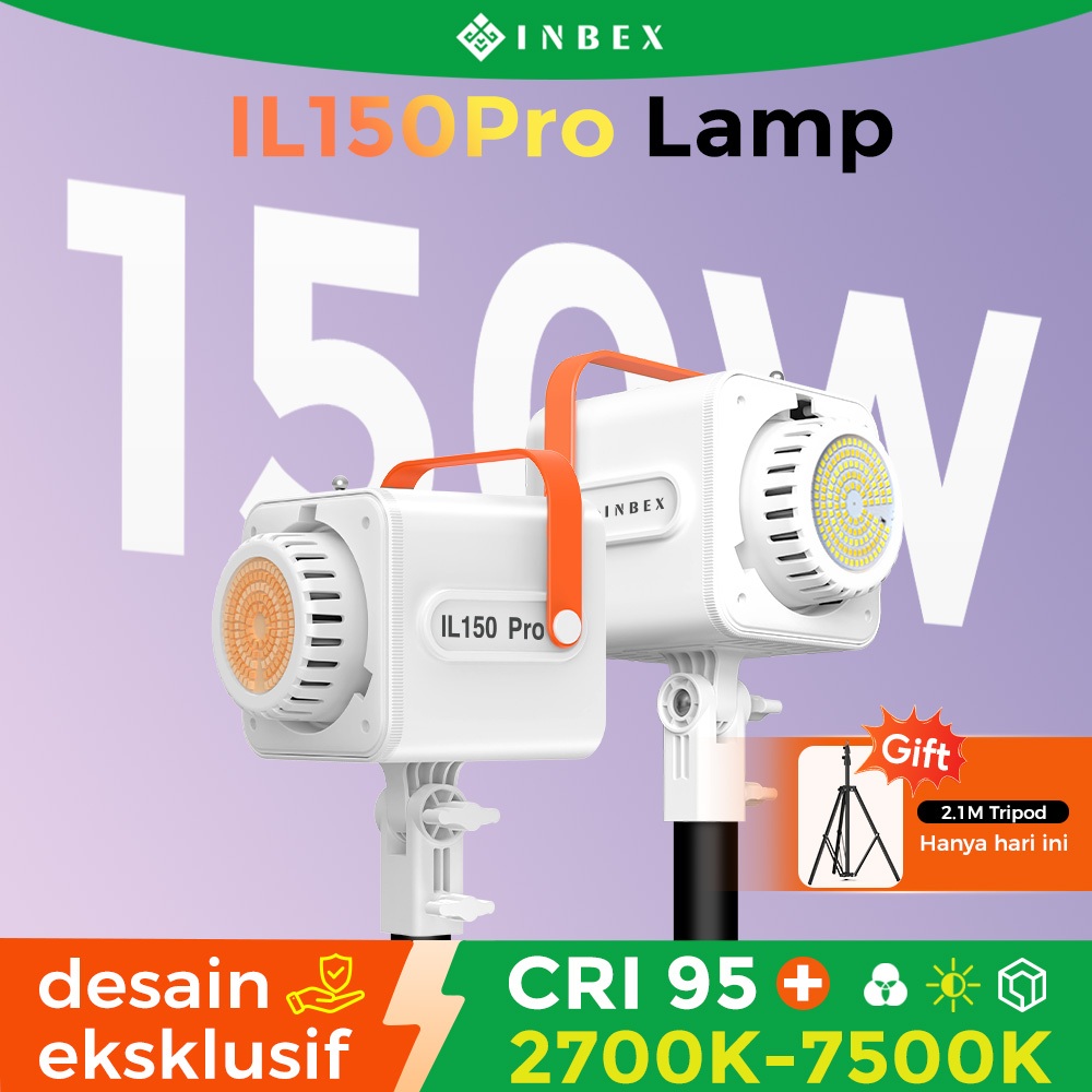 Jual INBEX IL150Pro Lighting Studio Kit Lampu Konten & Live Streaming ...