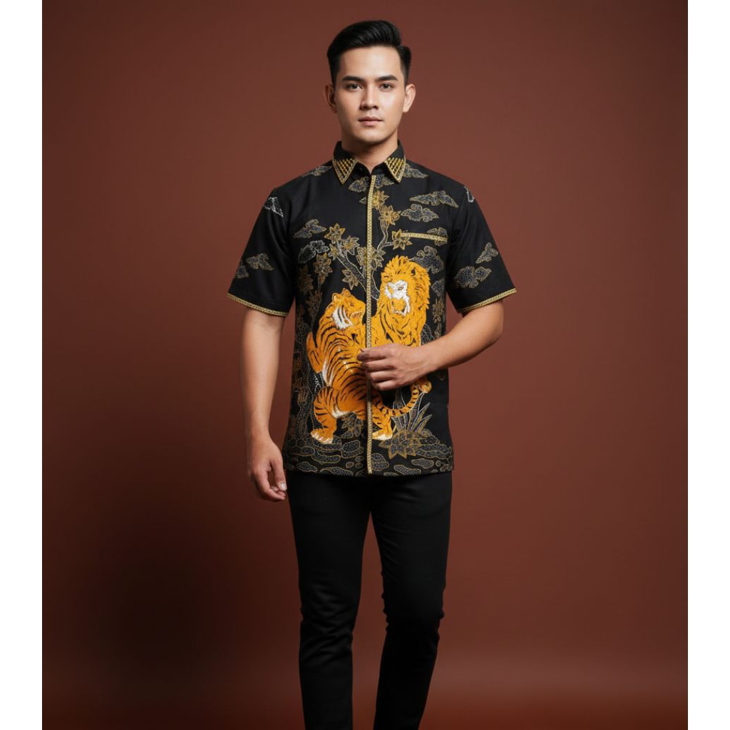 Jual Batik Cantieq Exclusive - S1NGARAJA | BatikPria Mewah – Bordir ...