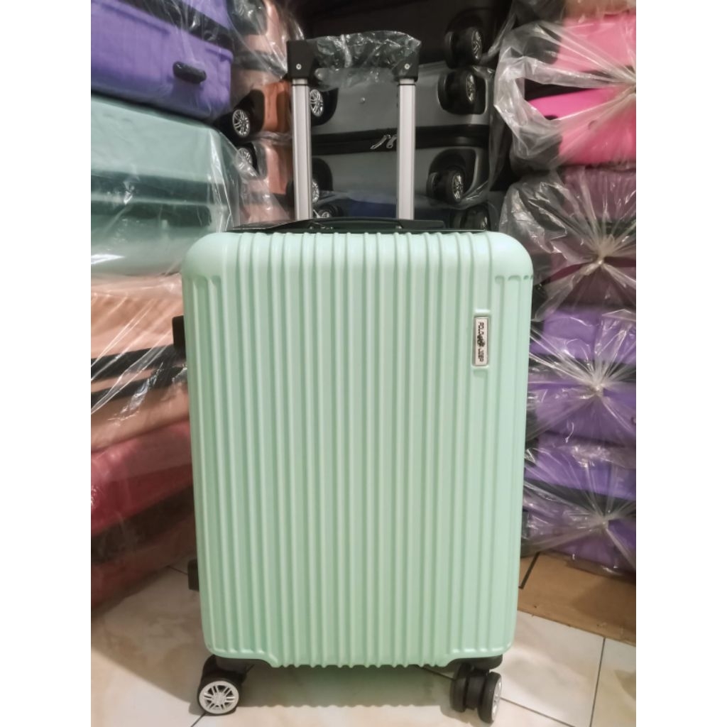 Jual KOPER Hardcase Travel 20 Inch Fiber ABS Kunci Kombinasi 3 Digit ...