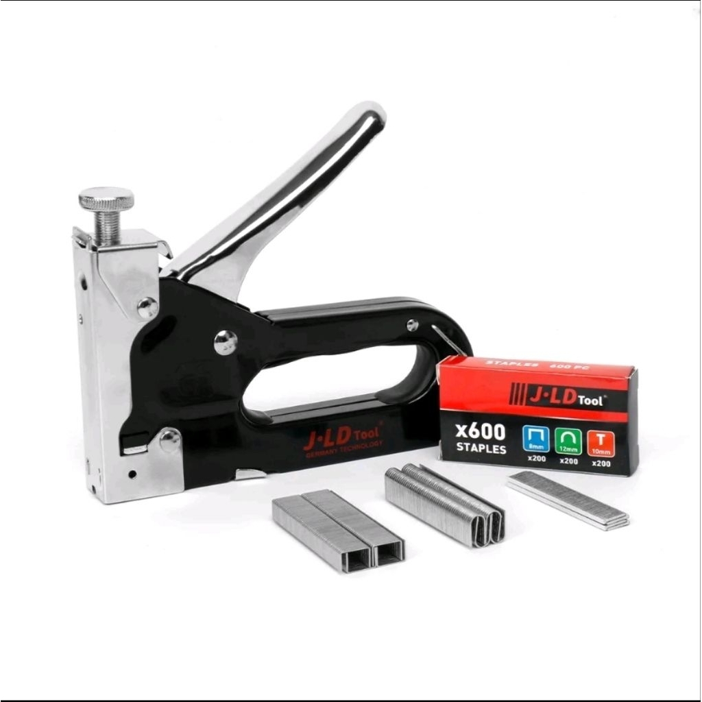 Jual JLD Staples Tembak 3in1 Multifungsi Staple Gun + Refil 600pcs ...