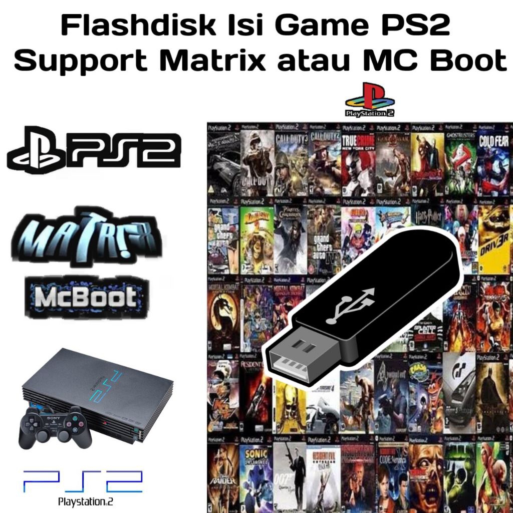 Jual Flashdisk Games Playstation 2 All Version (Full Request Games ...