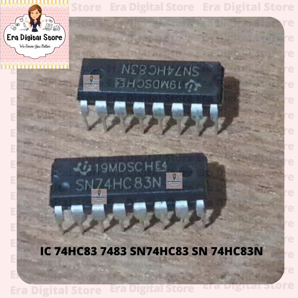 Jual IC 74HC83 7483 SN74HC83 SN 74HC83N | Shopee Indonesia