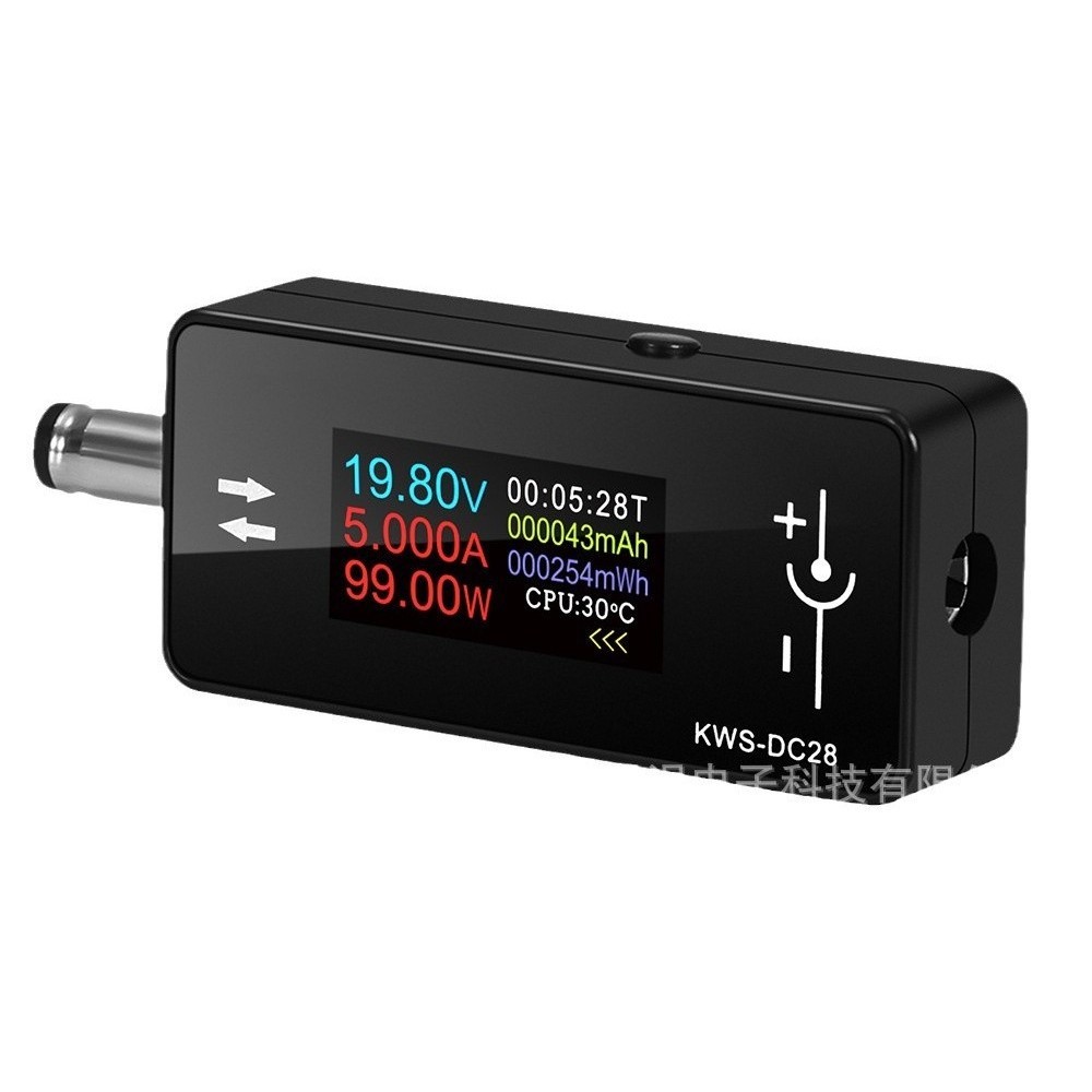 Jual KWS-DC28 0-12A 4-30V DC Wattmeter KWH Ampere Watt meter Kowsi ...