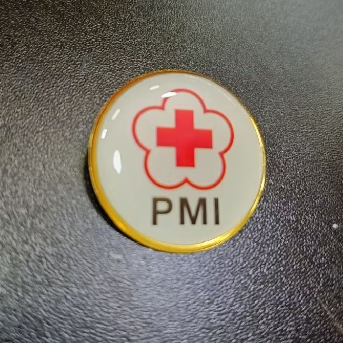 Jual PIN PMI / PIN PALANG MERAH MERAH INDONESIA #PMI | Shopee Indonesia