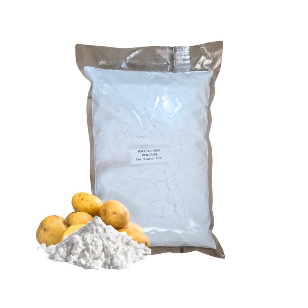 Jual POTATO STARCH MERK WORLD FLOWER_(Pati kentang_repack 1kg) | Shopee ...