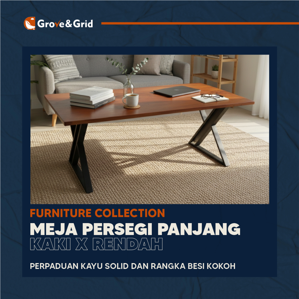 Jual MEJA RAKIT - MEJA KAYU PORTABLE KAKI BESI X PENDEK 40 CM | Shopee ...