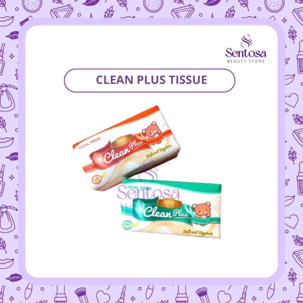 Jual Tisu Clean Plus 180 sheet facial tissue | Shopee Indonesia