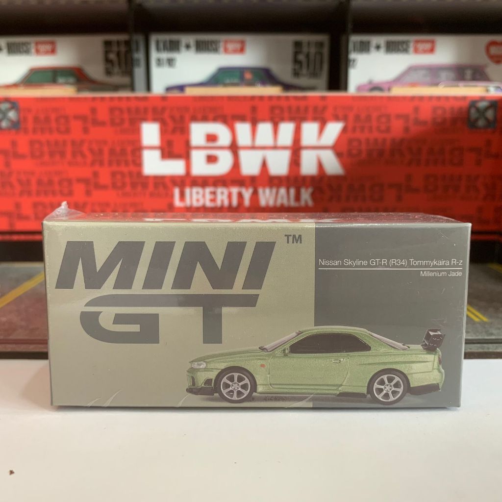 Jual Mini GT 697 Nissan Skyline GT-R R34 Tommykaira R-z Millenium Jade ...