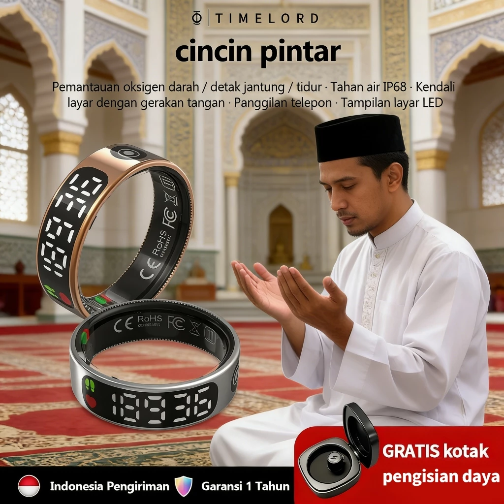 Cincin Pintar R1 Review: Gelang Pintar Kesehatan & Kontrol Cerdas dalam Bentuk Cincin