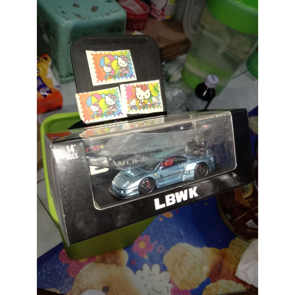 Jual STARMODEL LBWK F40 ICE BLUE OPEN PART | Shopee Indonesia