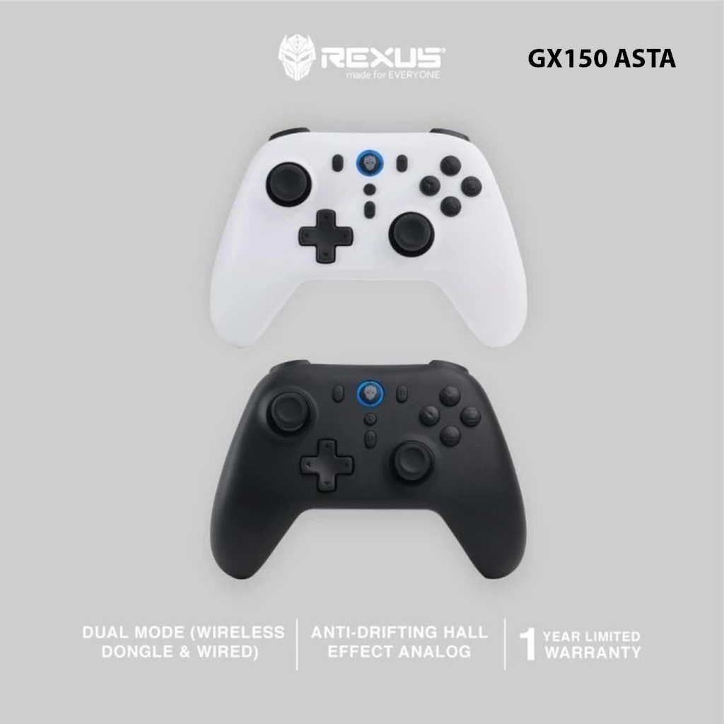 Jual Rexus Gamepad GX1 GX2 GX150 GX300 GX500 AX1 Gladius Asta Asteria ...