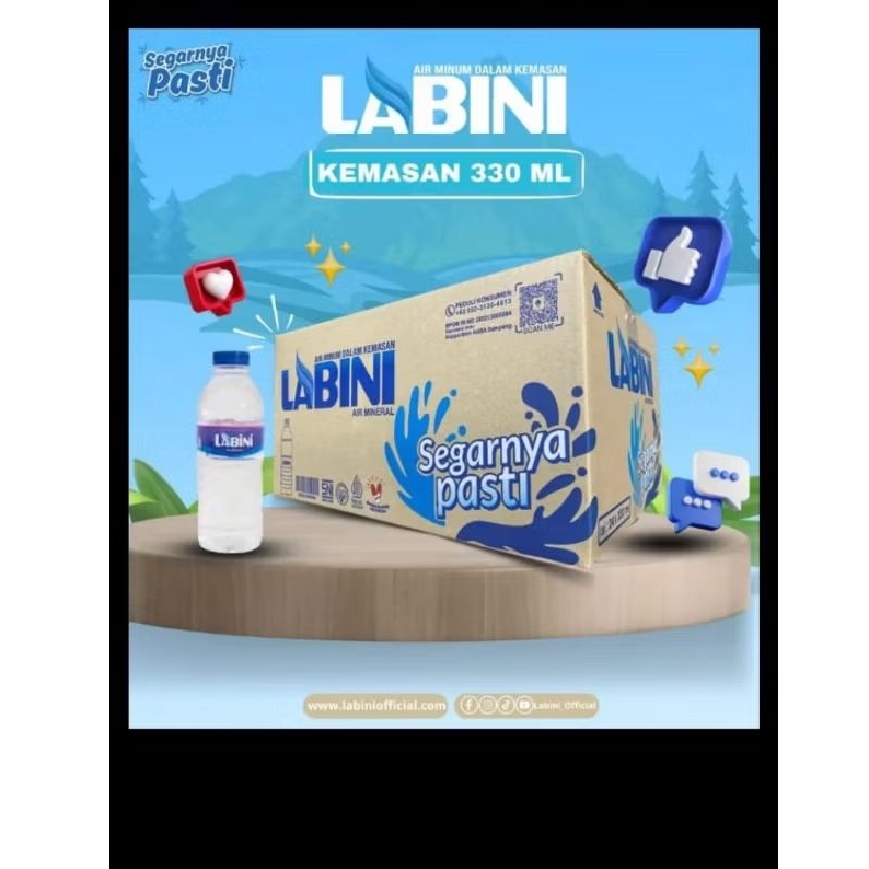 Jual air mineral dalam kemasan LABINI | Shopee Indonesia