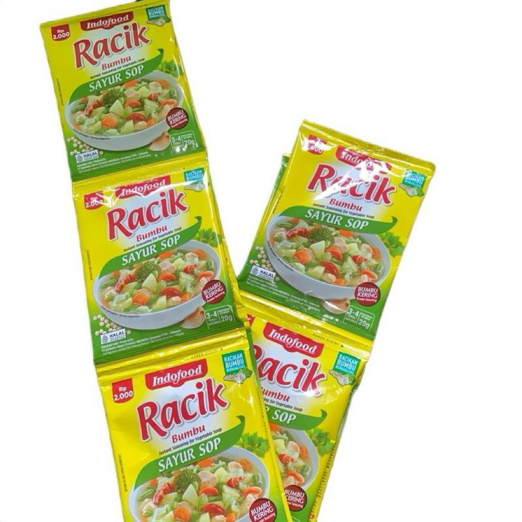 Jual Bumbu Racik Sayur Sop / Sayur Asem Indofood per renceng isi 10 ...
