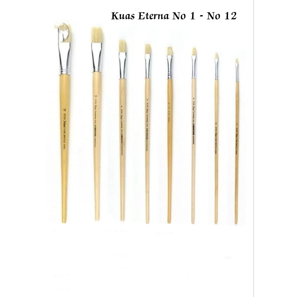 Jual Kuas Eterna No 1 / Lsn ( 12 Pcs ) | Shopee Indonesia