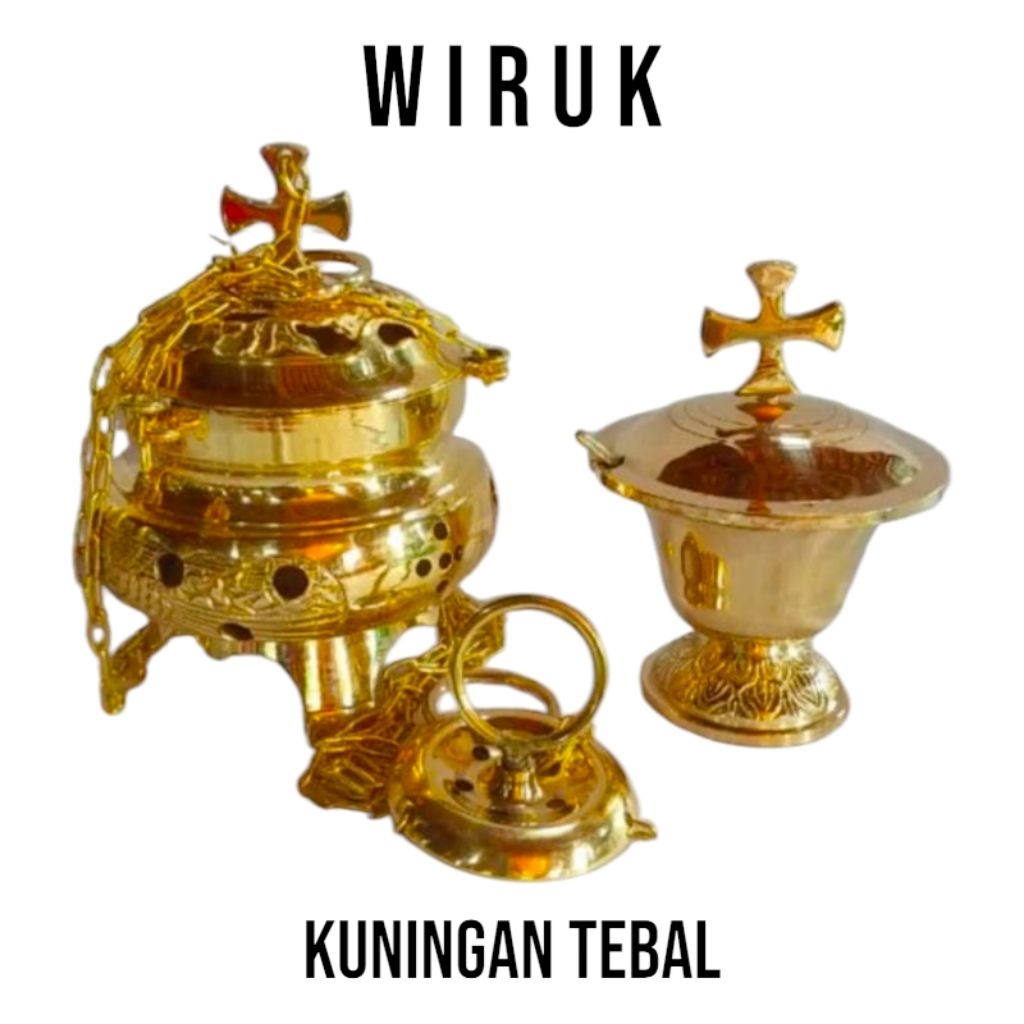 Jual WIRUK KUNINGAN TURIBULUM/WIRUK DUPA/KASULA ROMO IMAM KATOLIK ...