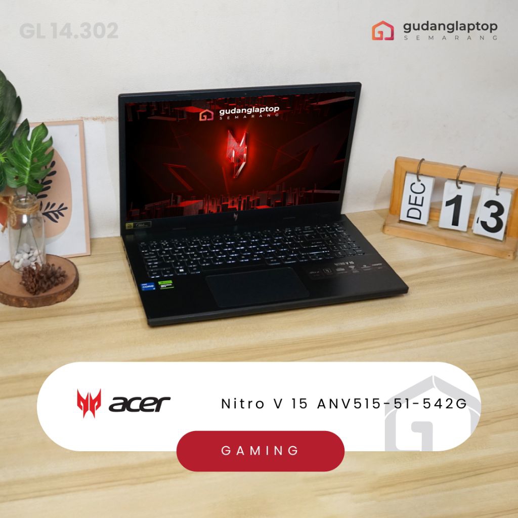 Jual ACER NITRO V 15 ANV15-51-542G INTEL Core i5 - 13420H 8GB/512GB ...