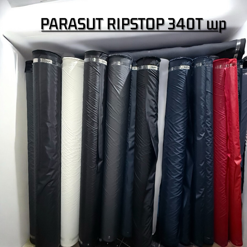 Jual kain parasut ripstop 340T waterproof anti air | Shopee Indonesia