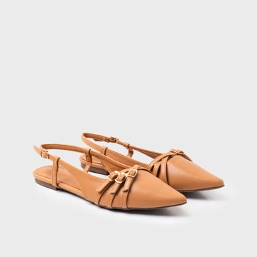 URBAN CO Clarie Basic Mules Flatshoes Sepatu Sandal Kerja Slip On Wanita