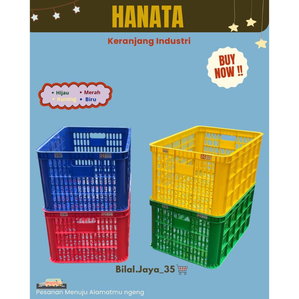 Jual HANATA - Box Container Industri Hanata 2003 Food Safe Keranjang ...
