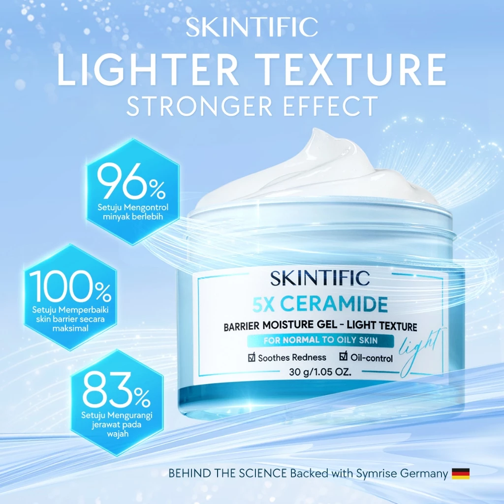 Skintific 5X Ceramide Moisturizer For Oily Skin