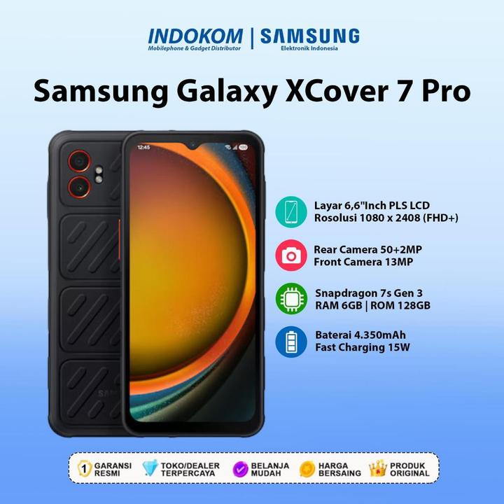 Samsung Galaxy XCover 7 Pro 6GB/128GB Garansi Resmi