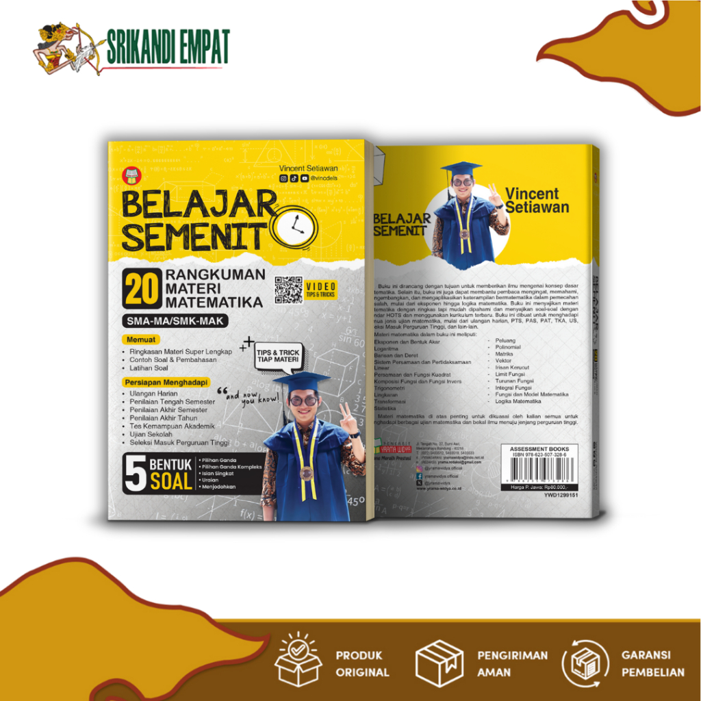 Jual Srikandi Empat - Buku Belajar Semenit: 20 Rangkuman Materi ...