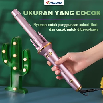 MAIMEITE Catokan Curly Otomatis Taurus Ceramics Hair Styler Curly Rambut Alat Kriting 25 32MM