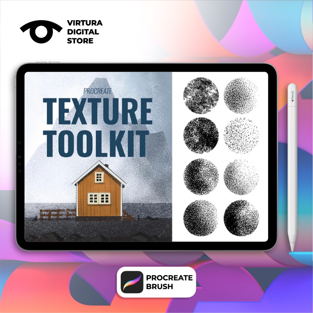 Jual Procreate Brush Texture Toolkit PB00049 | Shopee Indonesia