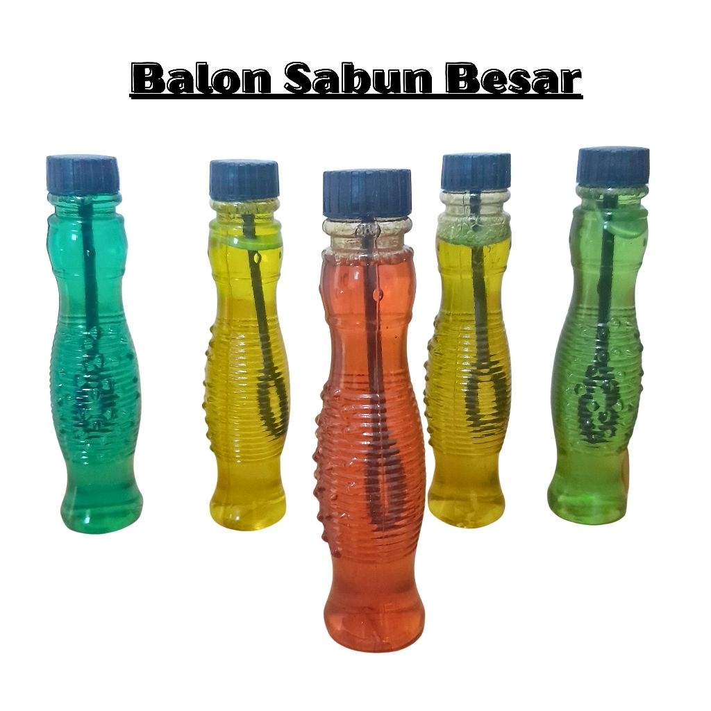 Jual 10 Pcs Balon Sabun Tiup Besar Minan Gelembung Sabun | Shopee Indonesia